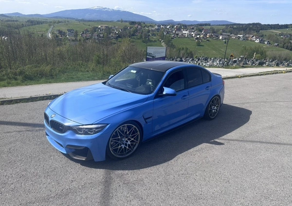 BMW M3 cena 225000 przebieg: 104000, rok produkcji 2017 z Rudnik nad Sanem małe 436